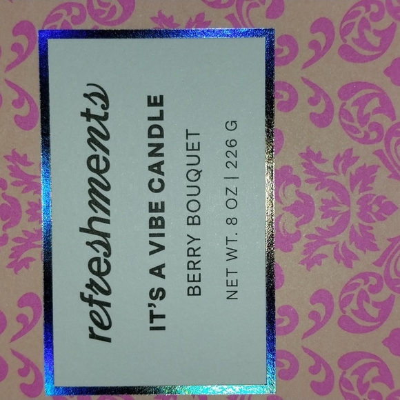 🆕️✨️Refreshments Candle LIGHT HER UP FOR GOOD VIBES & AN EVEN BETTER SCENT - Picture 12 of 14